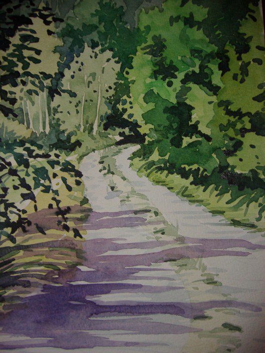 Aquarel·la sobre paper (30x21). Propietat de Josemaría Tosar.